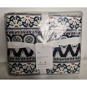 Brand New Pottery Barn Pia Medallion King Size Pillow Shams 2pk Decorative Bed